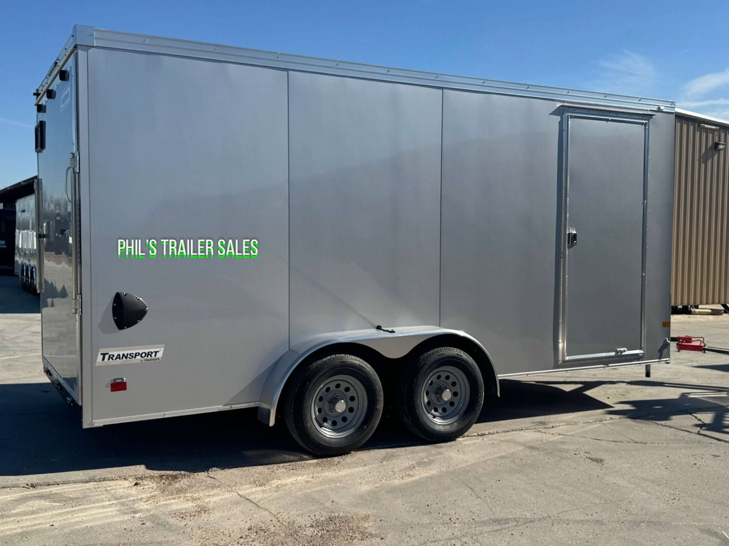 New 2025 HAULMARK TRANSPORT 7X16 Cargo / Enclosed Trailer 7' INTERIOR HEIGHT SCREWLESS EXTERIOR UPGRADE