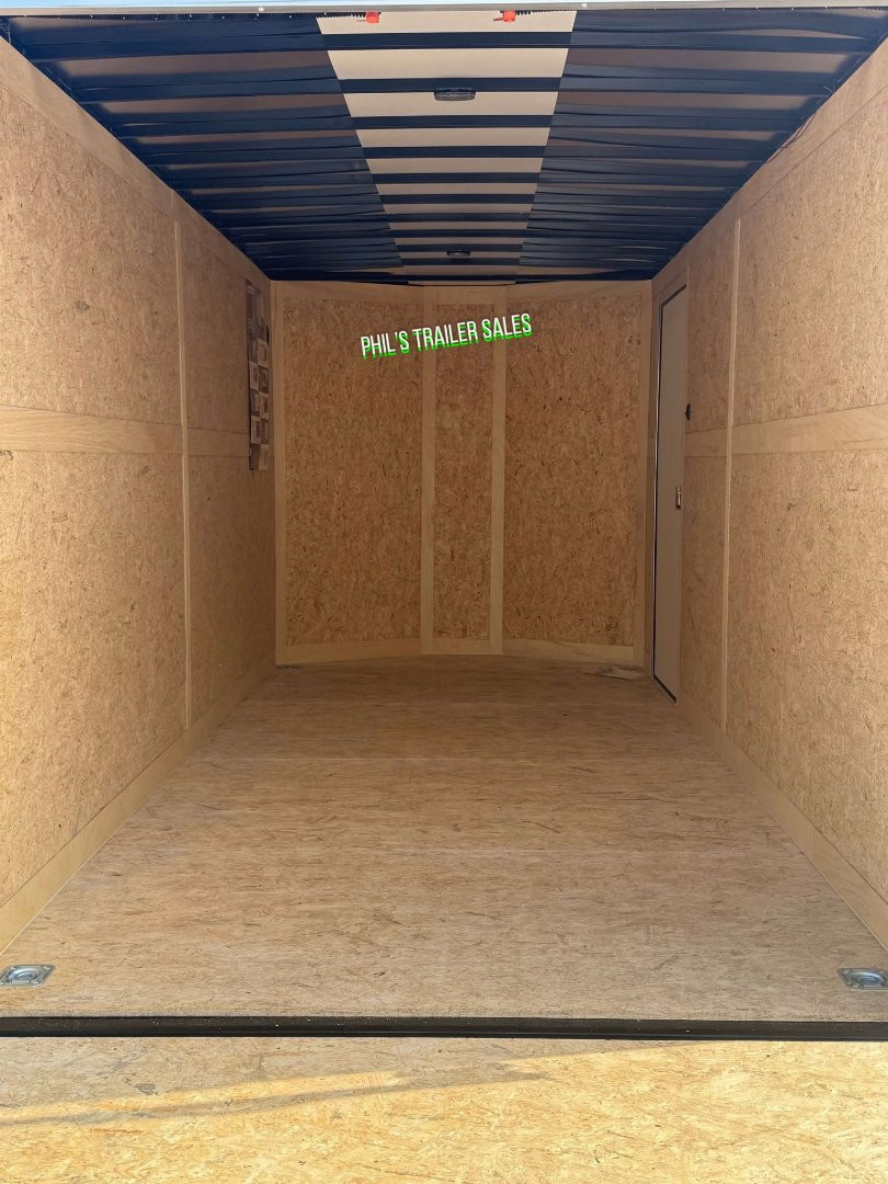 New 2025 HAULMARK TRANSPORT 7X16 Cargo / Enclosed Trailer 7' INTERIOR HEIGHT SCREWLESS EXTERIOR UPGRADE