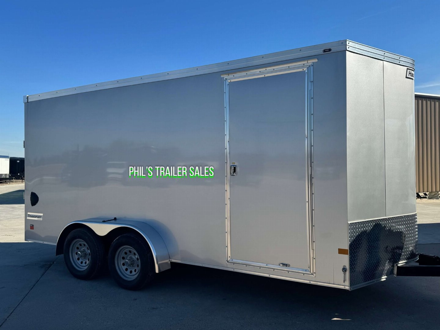 New 2025 HAULMARK TRANSPORT 7X16 Cargo / Enclosed Trailer 7' INTERIOR HEIGHT SCREWLESS EXTERIOR UPGRADE