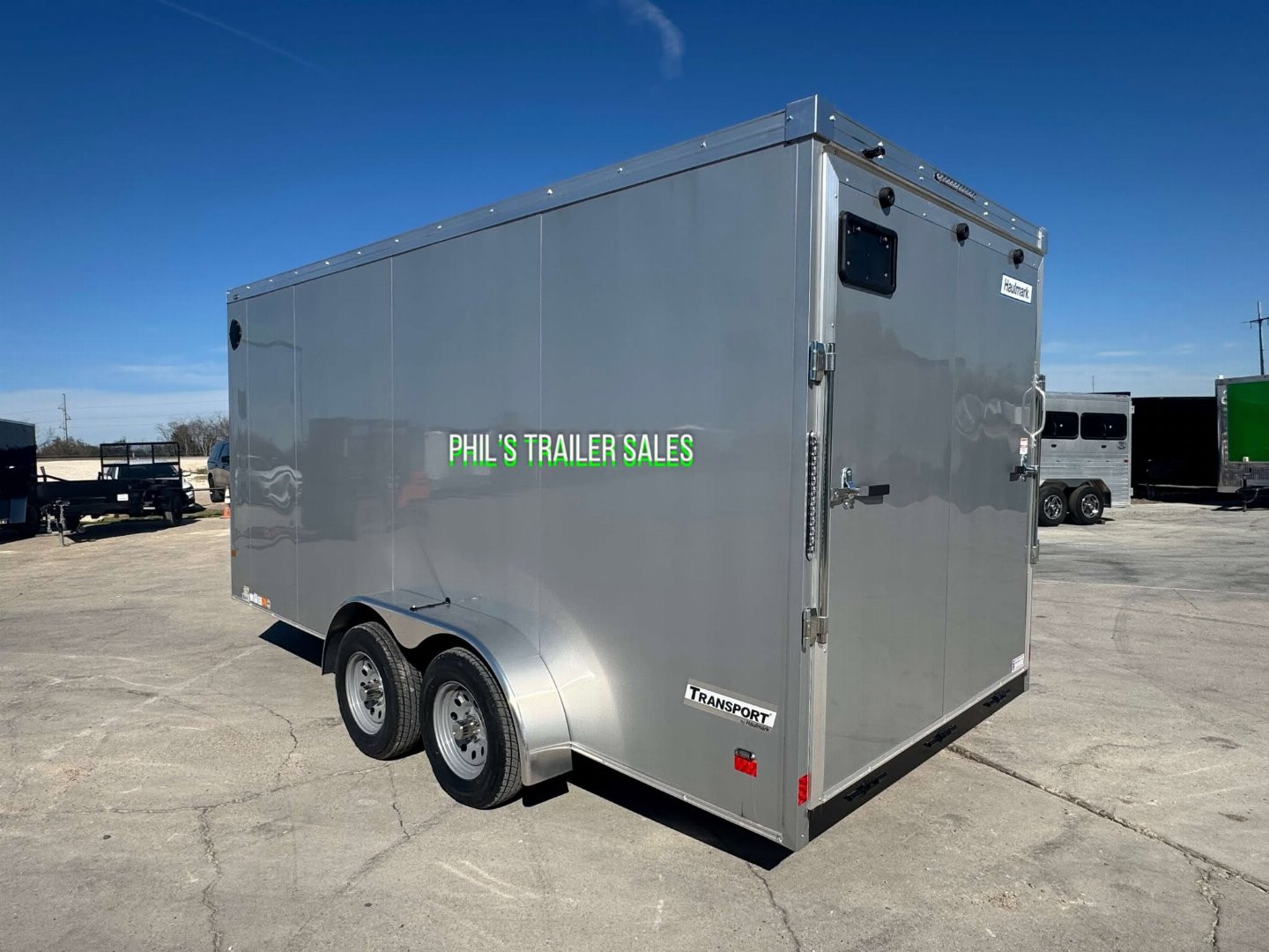 New 2025 HAULMARK TRANSPORT 7X16 Cargo / Enclosed Trailer 7' INTERIOR HEIGHT SCREWLESS EXTERIOR UPGRADE