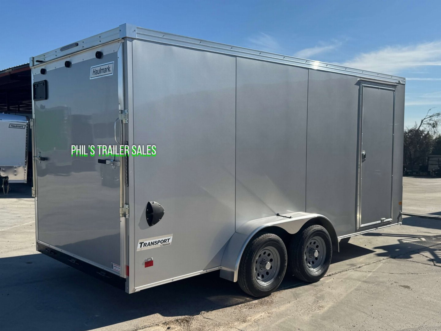 New 2025 HAULMARK TRANSPORT 7X16 Cargo / Enclosed Trailer 7' INTERIOR HEIGHT SCREWLESS EXTERIOR UPGRADE