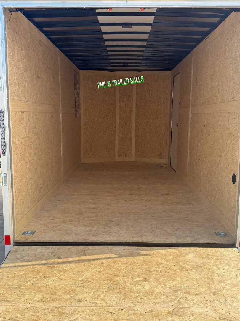 New 2025 HAULMARK TRANSPORT 7X16 Cargo / Enclosed Trailer 7' INTERIOR HEIGHT SCREWLESS EXTERIOR UPGRADE