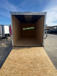 New 2025 HAULMARK TRANSPORT 7X16 Cargo / Enclosed Trailer 7' INTERIOR HEIGHT SCREWLESS EXTERIOR UPGRADE