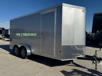 New 2025 HAULMARK TRANSPORT 7X16 Cargo / Enclosed Trailer 7' INTERIOR HEIGHT SCREWLESS EXTERIOR UPGRADE