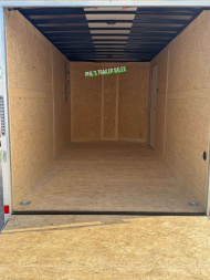 New 2025 HAULMARK TRANSPORT 7X16 Cargo / Enclosed Trailer 7' INTERIOR HEIGHT SCREWLESS EXTERIOR UPGRADE