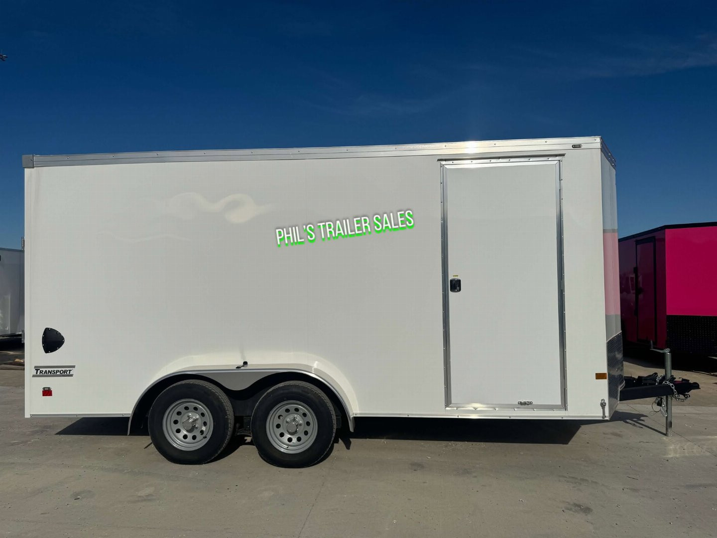 New 2025 HAULMARK TRANSPORT 7X16 Cargo / Enclosed Trailer 7' INTERIOR HEIGHT SCREWLESS EXTERIOR UPGRADE
