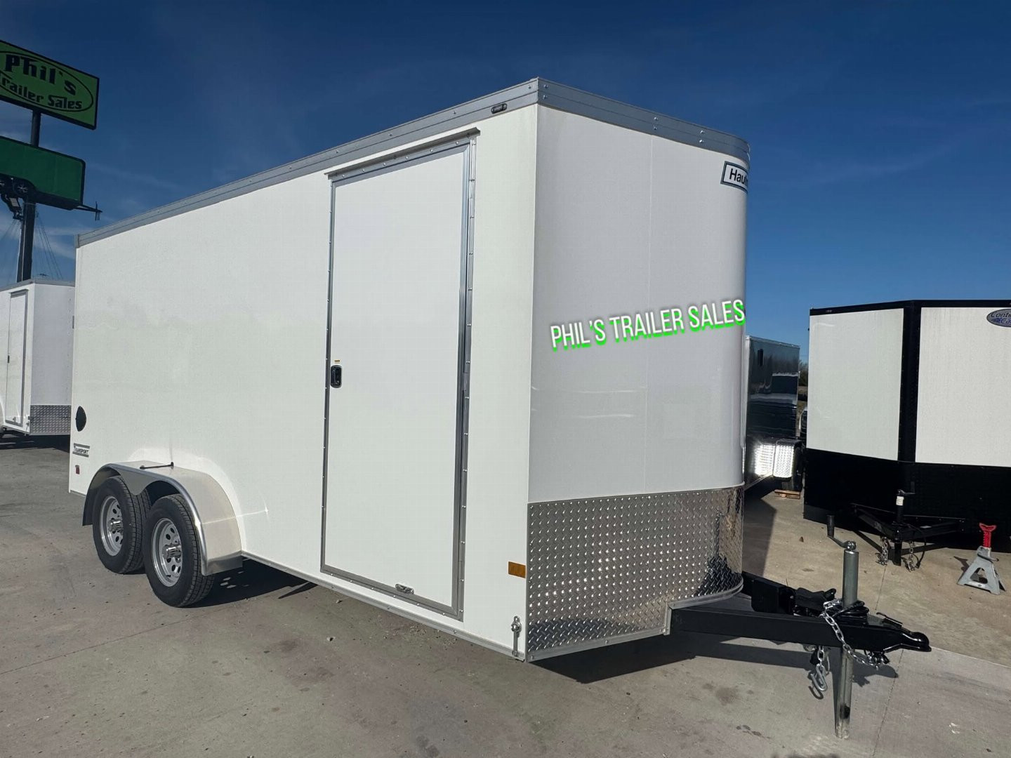 New 2025 HAULMARK TRANSPORT 7X16 Cargo / Enclosed Trailer 7' INTERIOR HEIGHT SCREWLESS EXTERIOR UPGRADE