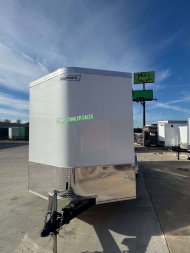 New 2025 HAULMARK TRANSPORT 7X16 Cargo / Enclosed Trailer 7' INTERIOR HEIGHT SCREWLESS EXTERIOR UPGRADE