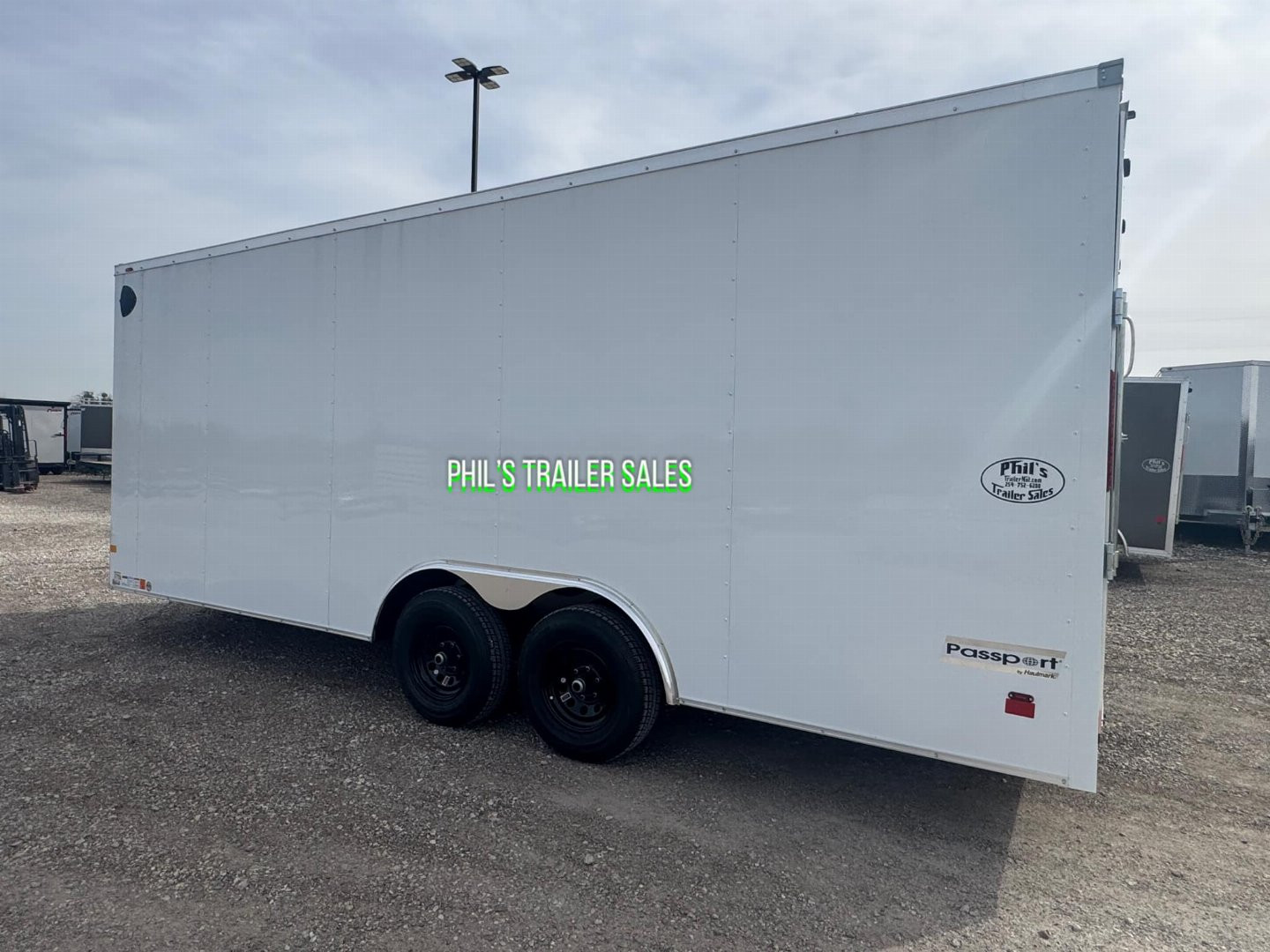 New 2025 Haulmark 8.5 X 20 Cargo / Enclosed Trailer PASSPORT D SERIES UPGRADED 5200LB DEXTER AXLES UPGRADED 7' INTERIOR