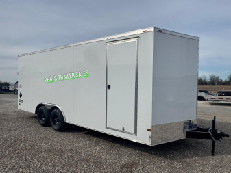 New 2025 Haulmark 8.5 X 20 Cargo / Enclosed Trailer PASSPORT D SERIES UPGRADED 5200LB DEXTER AXLES UPGRADED 7' INTERIOR