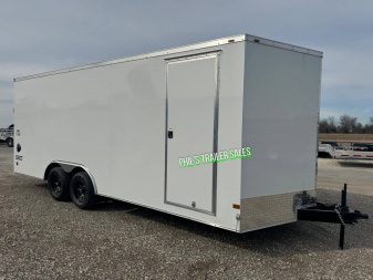 New 2025 Haulmark 8.5 X 20 Cargo / Enclosed Trailer PASSPORT D SERIES UPGRADED 5200LB DEXTER AXLES UPGRADED 7' INTERIOR