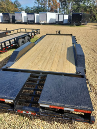 New 2025 22'X102" WIDE DRIVE OVER FENDER 14K W/ JUMBO RAMPS