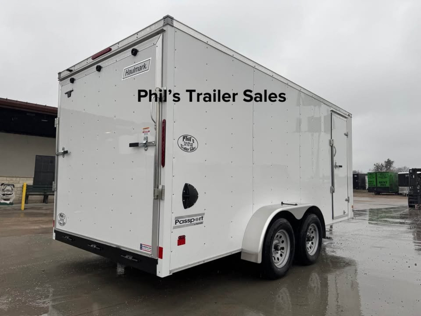 New Haulmark 7X16 Cargo / Enclosed Trailer 6'6'' INTERIOR HAULMARK PASSPORT