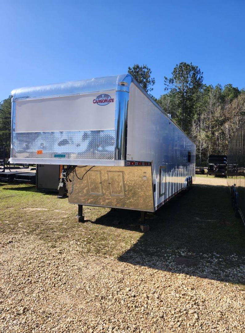 New 2025 Cargo Mate 48' GOOSENECK CAR HAULER Car / Racing Trailer ONLY 1 AVAILABLE AT THIS PRICE!