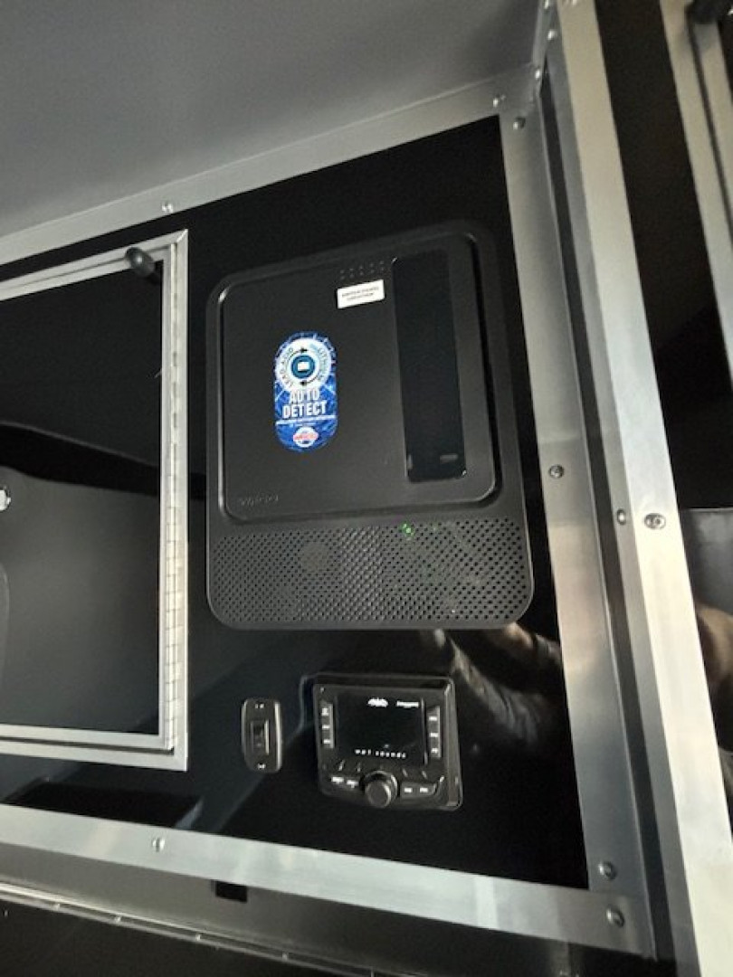 New 32' Car / Racing Trailer BLK OUT -EXTENDED TONGUE -ALUMINUM WHEELS