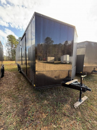 New 24' Car / Racing Trailer SCREWLESS EXTERIOR -5200# TORSION SPREAD AXLE -FULL ESCAPE DOOR -ALUMINUM WHEELS