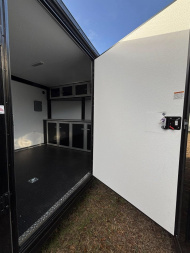 New 24' Car / Racing Trailer SCREWLESS EXTERIOR -5200# TORSION SPREAD AXLE -FULL ESCAPE DOOR -ALUMINUM WHEELS