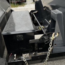 New Iron Bull ROLL OFF DUMP TRAILERS GOOSENECK Dump Trailer ELECTRIC TARP
