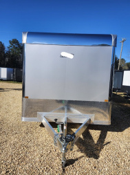 New 2025 E-Z Hauler 8.5x24 ALL ALUMINUM CAR HAULER LARGE ESCAPE DOOR FINISHED INTERIOR