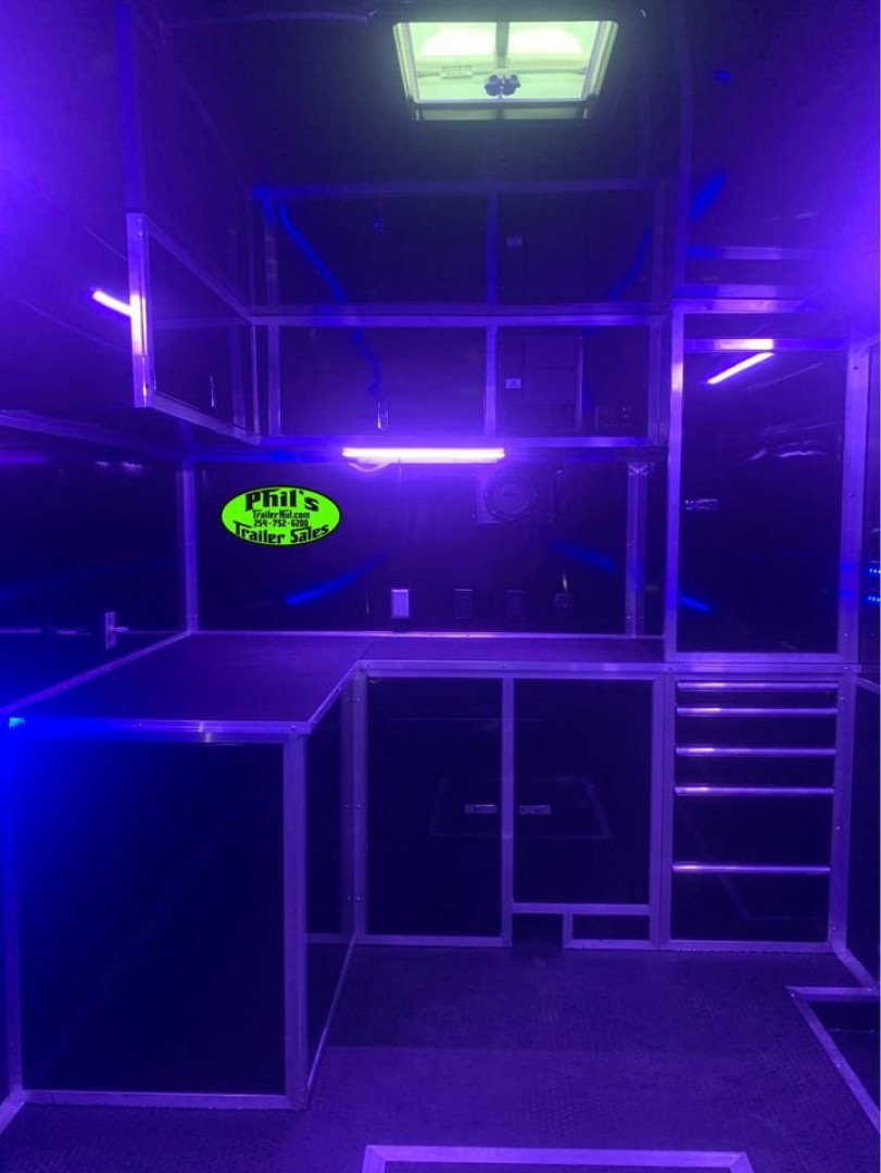 New 2025 HAULMARK 34' EDGE PRO TONGUE BOX / ELECTRIC AWNING / AIRLINES / DOORS Car / Racing Trailer