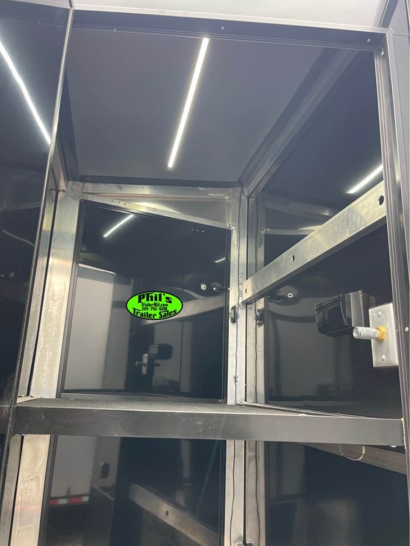 New 2025 HAULMARK 34' EDGE PRO TONGUE BOX / ELECTRIC AWNING / AIRLINES / DOORS Car / Racing Trailer