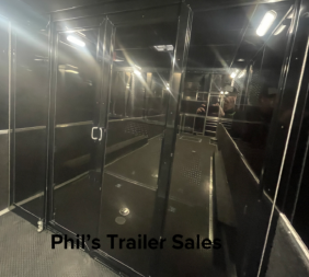 New 2025 HAULMARK 34' EDGE PRO TONGUE BOX / ELECTRIC AWNING / AIRLINES / DOORS Car / Racing Trailer