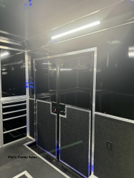 New 2025 HAULMARK 34' EDGE PRO TONGUE BOX / ELECTRIC AWNING / AIRLINES / DOORS Car / Racing Trailer