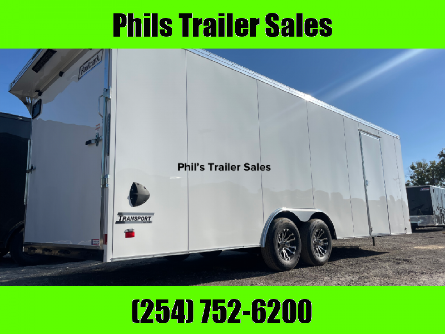 New 2024 HAULMARK 8.5X20 COMMERCIAL GRADE Cargo / Enclosed Trailer