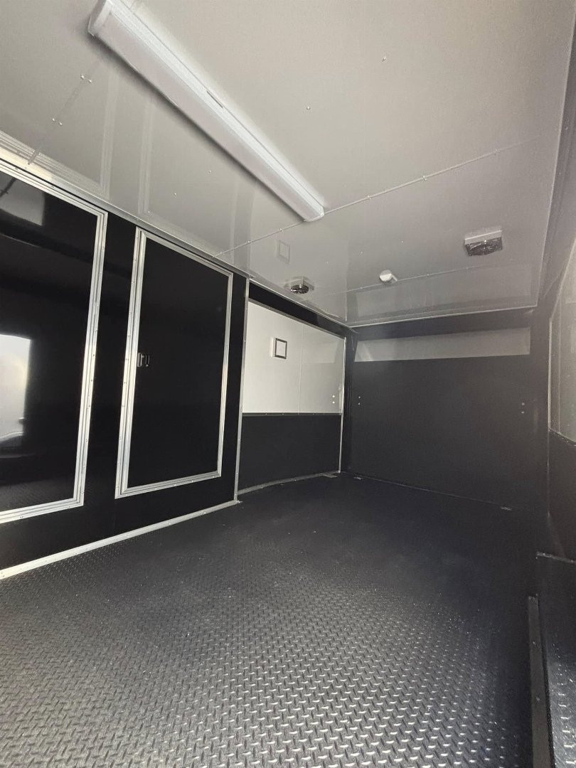 New 2025 34 ' Loaded out Race Trailer Enclosed Trailer Car / Racing Trailer