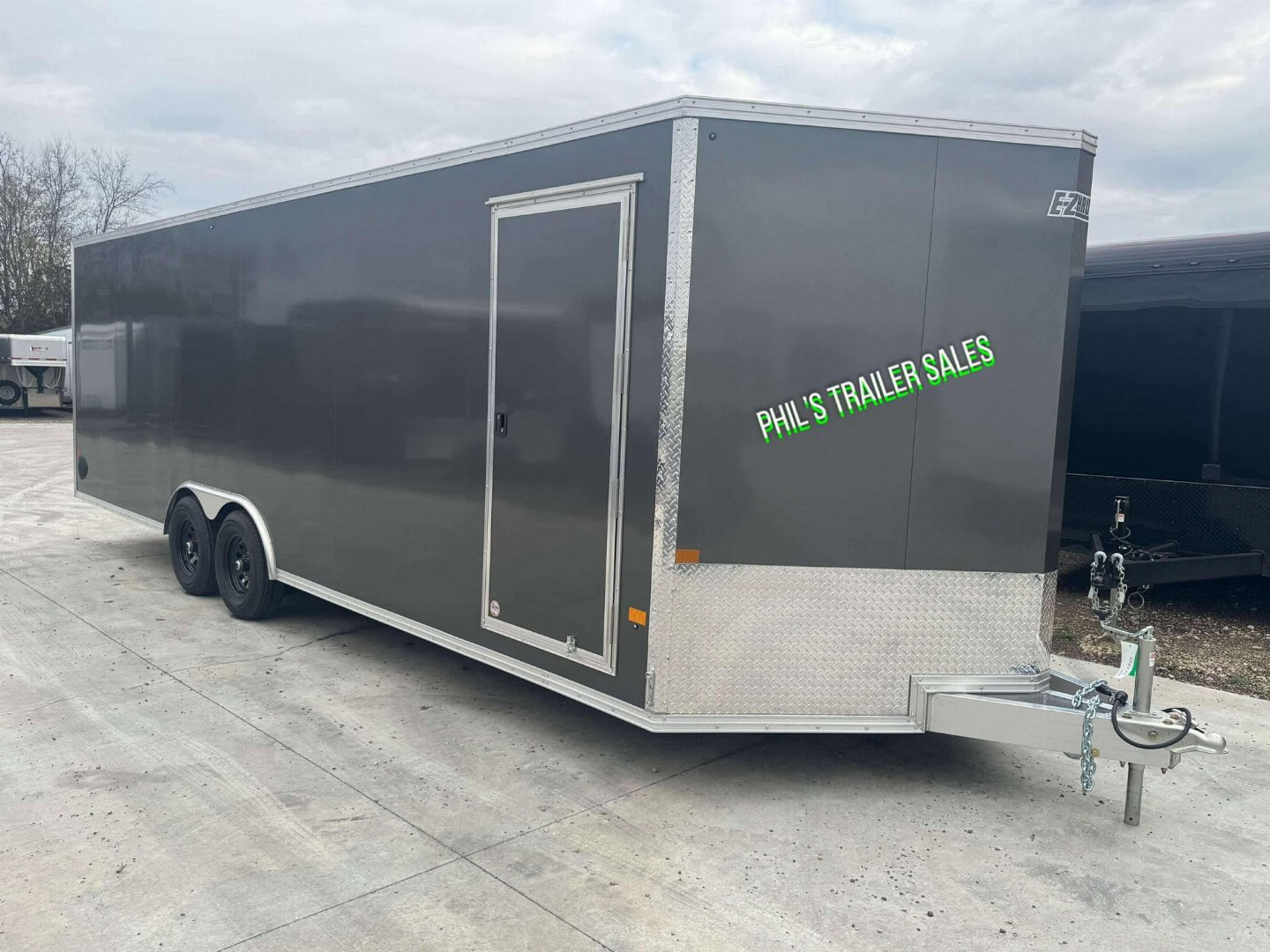 New E-Z Hauler 24' ALL ALUMINUM Cargo / Enclosed Trailer CAR HAULER ESCAPE DOOR