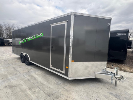 New E-Z Hauler 24' ALL ALUMINUM Cargo / Enclosed Trailer CAR HAULER ESCAPE DOOR