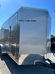 New Continental Cargo NEW 7X16 + V-NOSE ENCLOSED CARGO TRAILER Cargo / Enclosed Trailer