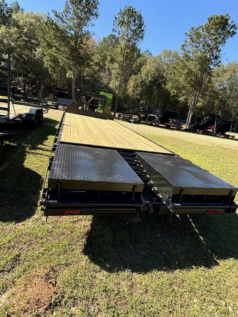 New 2025 Stanley Trailers 102X25 GOOSENECK Deckover Trailer