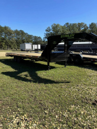 New 2025 Stanley Trailers 102X25 GOOSENECK Deckover Trailer