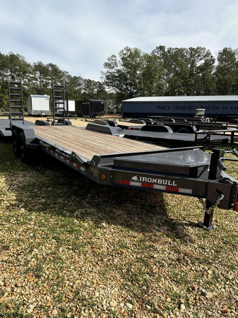 New 2025 Iron Bull 83X22 14K GVWR Equipment Trailer