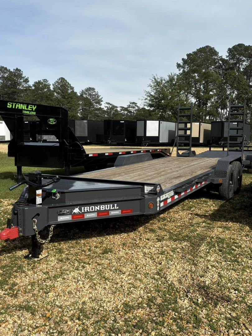New 2025 Iron Bull 83X22 14K GVWR Equipment Trailer