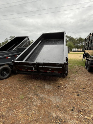 New 2025 Iron Bull 83X16 GOOSENECK 24'' SIDES SCISSOR LIFT Dump Trailer