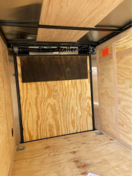 New 2025 CONTINENTAL CARGO 5X8 ENCLOSED TRAILER CARGO TRAILER RAMP NATIONAL BRAND Cargo / Enclosed Trailer