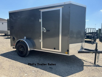 New 2025 CONTINENTAL CARGO 5X8 ENCLOSED TRAILER CARGO TRAILER RAMP NATIONAL BRAND Cargo / Enclosed Trailer