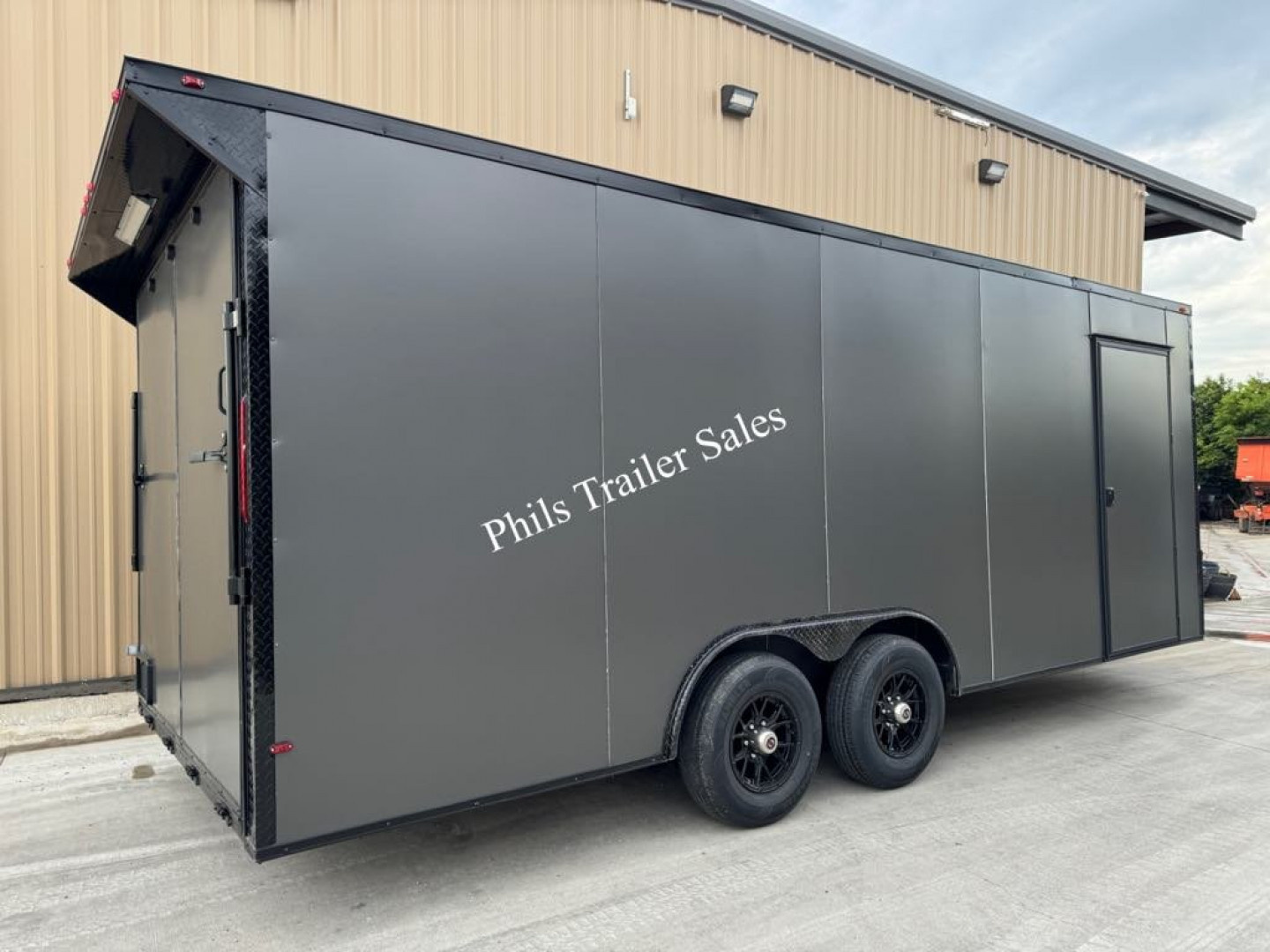 New 2025 Other 8.5X20 BLACKOUT PACKAGE ALUMINUM WHEELS Cargo / Enclosed Trailer
