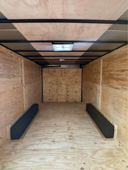 New 2025 Other 8.5X20 BLACKOUT PACKAGE ALUMINUM WHEELS Cargo / Enclosed Trailer