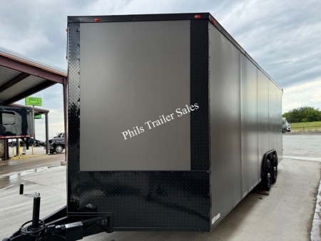 New 2025 Other 8.5X20 BLACKOUT PACKAGE ALUMINUM WHEELS Cargo / Enclosed Trailer