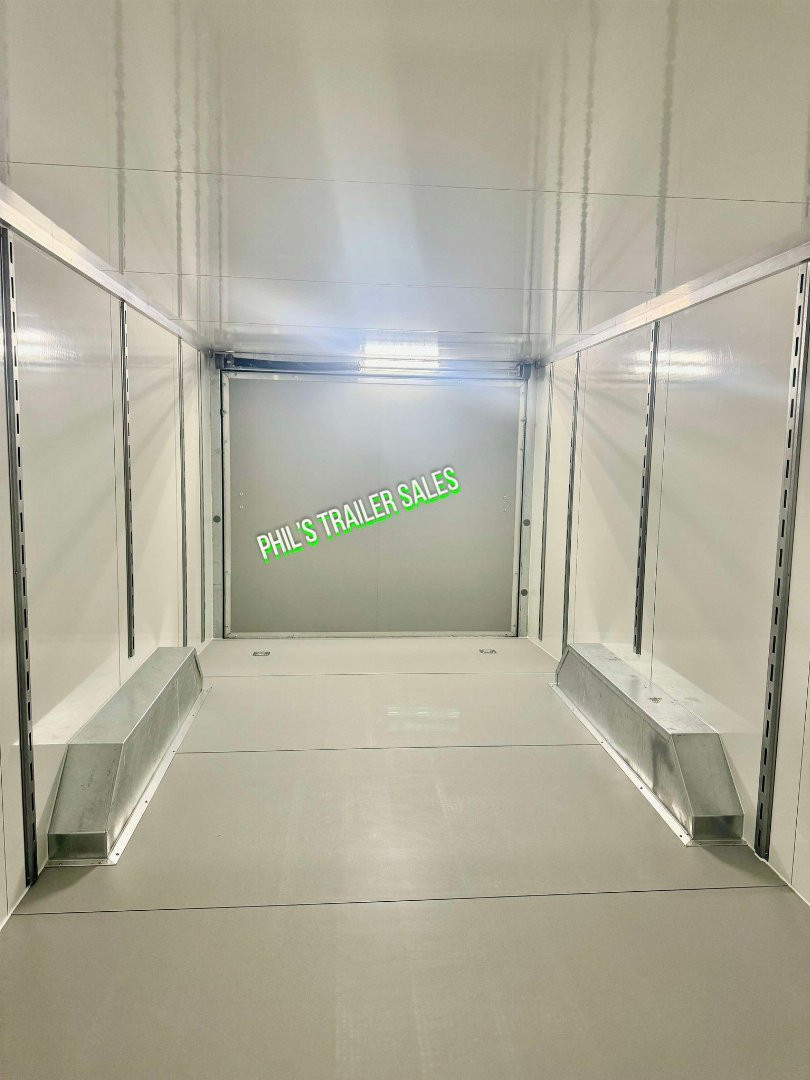 New Cell-Tech Trailers NEW 85X20 V-NOSE HEAVY DUTY ENCLOSED TRAILER CAR HAULER CARGO TRAILER 7000 LB AXLES Cargo / Enclosed Trailer 14K GVWR