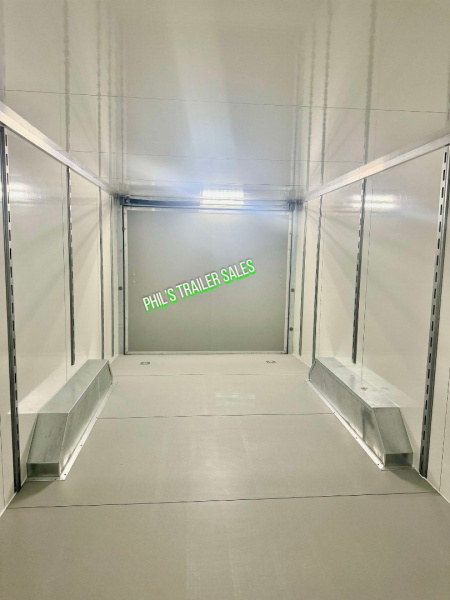 New Cell-Tech Trailers NEW 85X20 V-NOSE HEAVY DUTY ENCLOSED TRAILER CAR HAULER CARGO TRAILER 7000 LB AXLES Cargo / Enclosed Trailer 14K GVWR