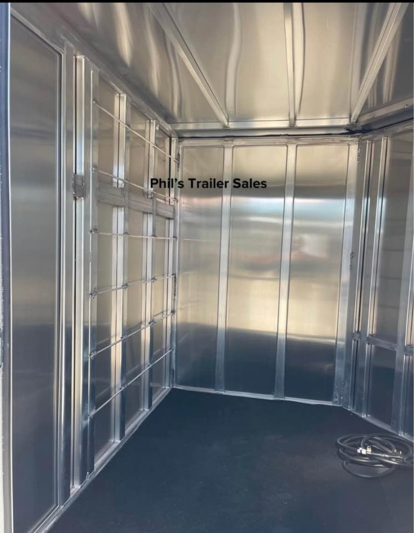New 2025 Frontier Trailers LOW PRO 6 PEN STOCK TRAILER Stock / Stock Combo Trailer