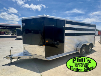New 2025 Frontier Trailers LOW PRO 6 PEN STOCK TRAILER Stock / Stock Combo Trailer