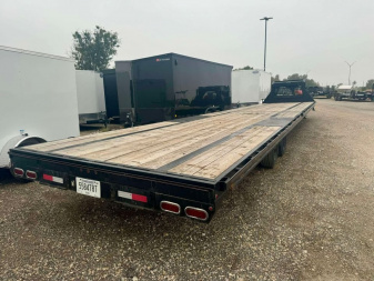 Used 2024 USED MP TRAILER 102 X 40 Deckover Trailer GOOSENECK 8000 LB AXLES RENT TO OWN TODAY FOR ONLY $2245 DOWN! NO CREDIT CHECK REQUIRED!!