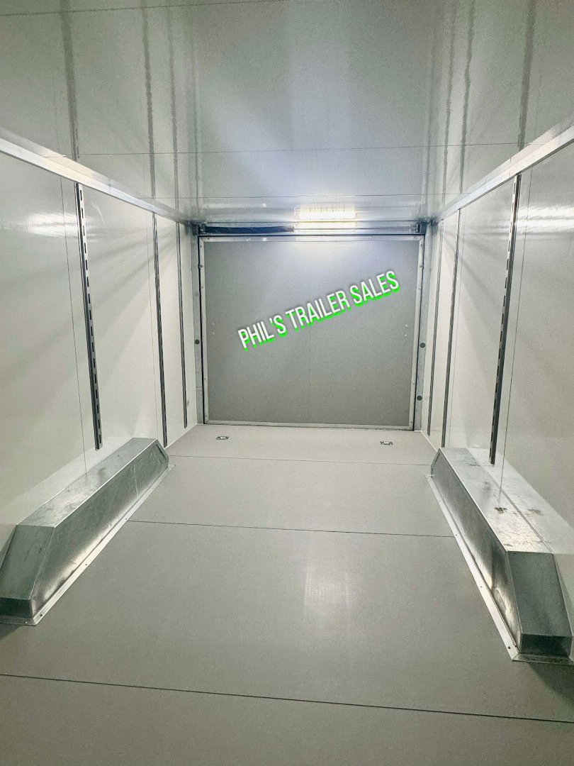 New Cell-Tech Trailers NEW 85X16 14 K GVWR HEAVY DUTY V-NOSE ENCLOSED TRAILER CAR HAULER CARGO TRAILER 7000lb AXLES Cargo / Enclosed Trailer