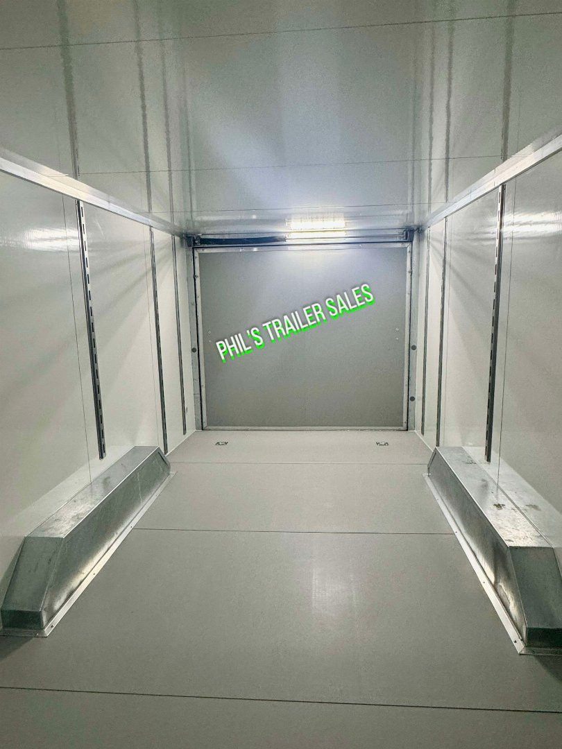 New Cell-Tech Trailers NEW 85X16 14 K GVWR HEAVY DUTY V-NOSE ENCLOSED TRAILER CAR HAULER CARGO TRAILER 7000lb AXLES Cargo / Enclosed Trailer