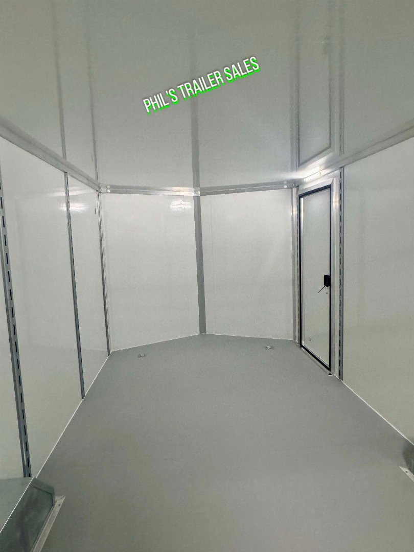 New Cell-Tech Trailers NEW 85X16 14 K GVWR HEAVY DUTY V-NOSE ENCLOSED TRAILER CAR HAULER CARGO TRAILER 7000lb AXLES Cargo / Enclosed Trailer